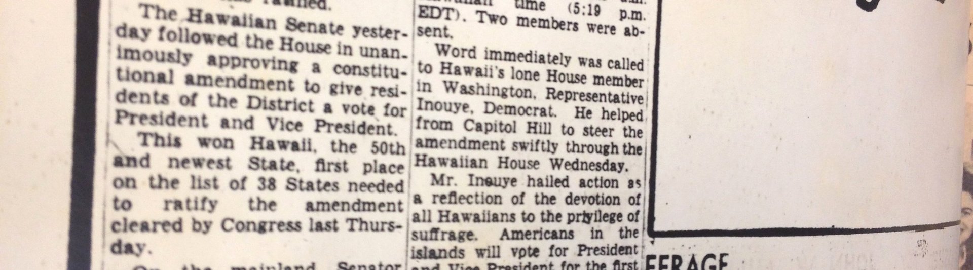 Take a Quiz on DC Voting Rights