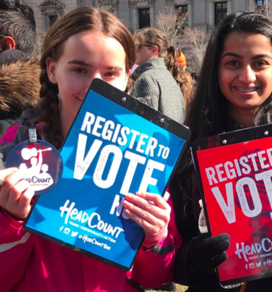Create a Youth Voter Registration Campaign