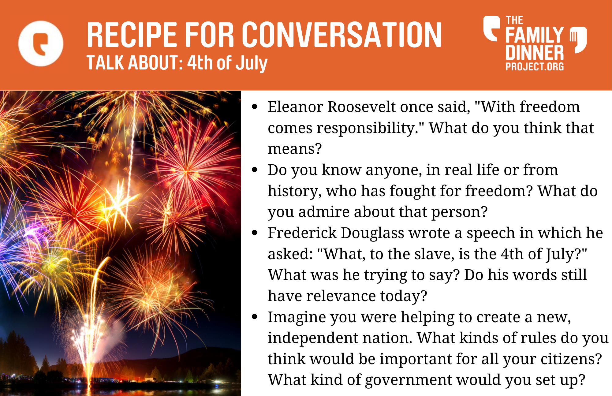 Recipe Cards for Civic Conversation