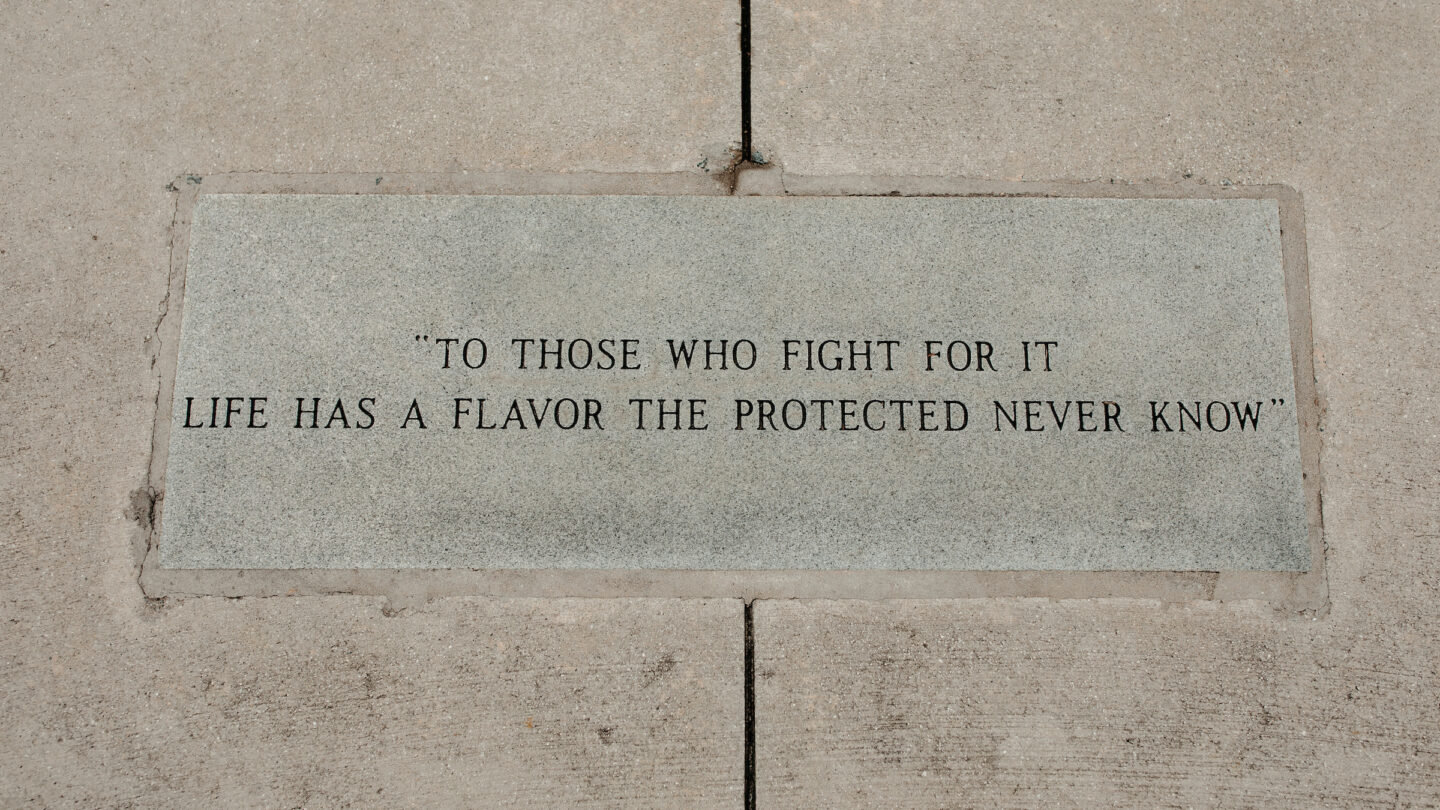 Reflect in Veterans Park