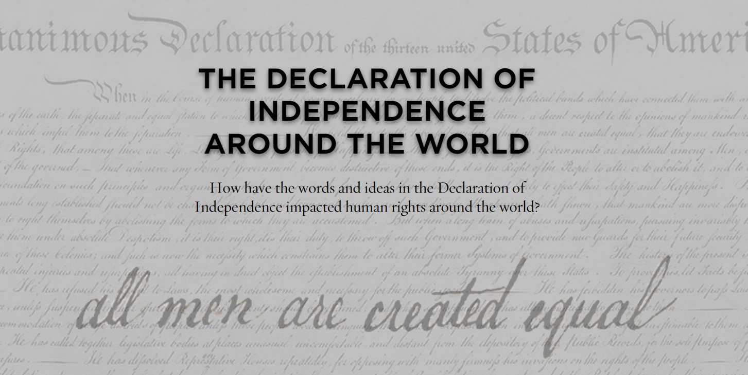 The Declaration of Independence Around the World