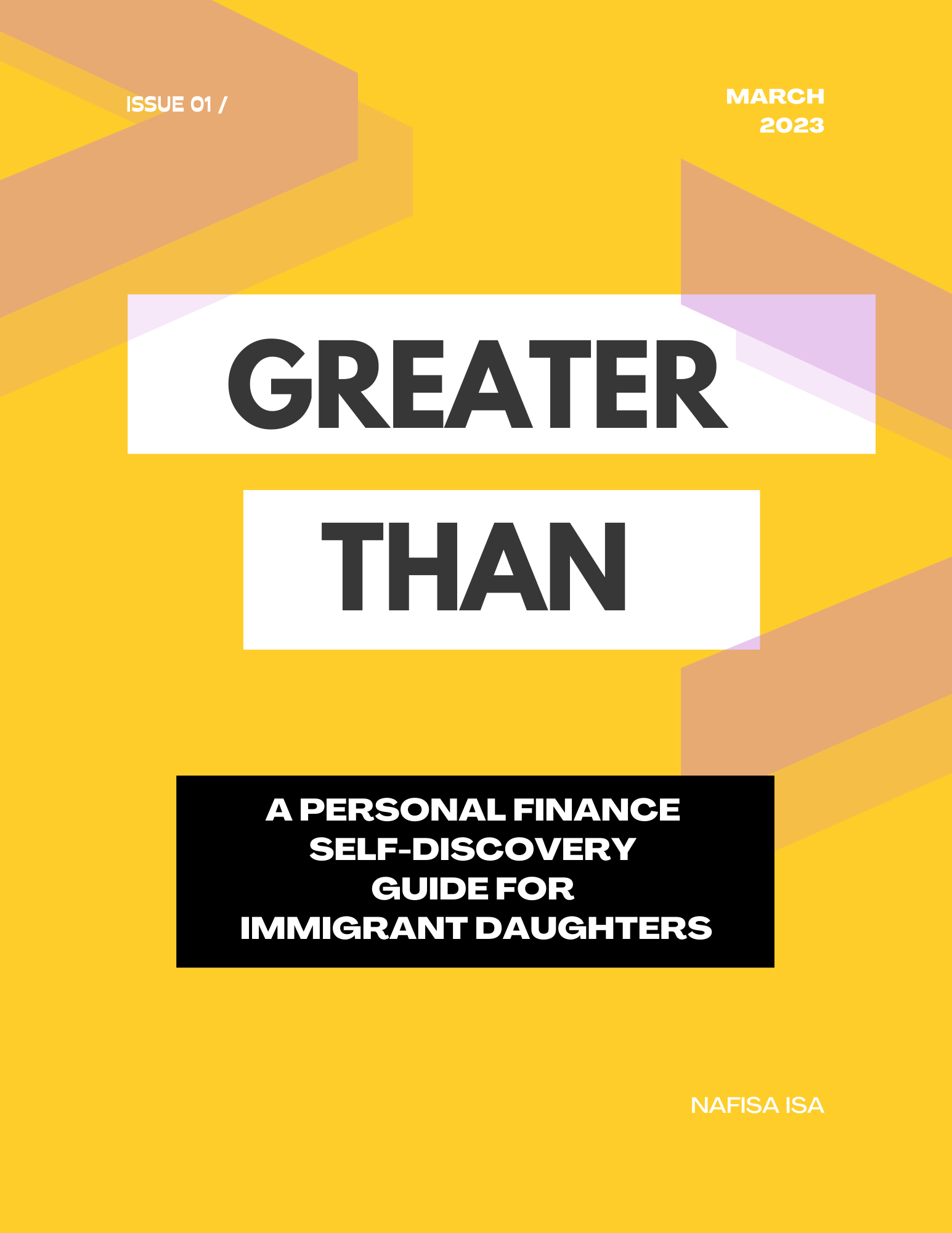 Greater Than: A Personal Finance Self-Discovery Guide for Immigrant Daughters