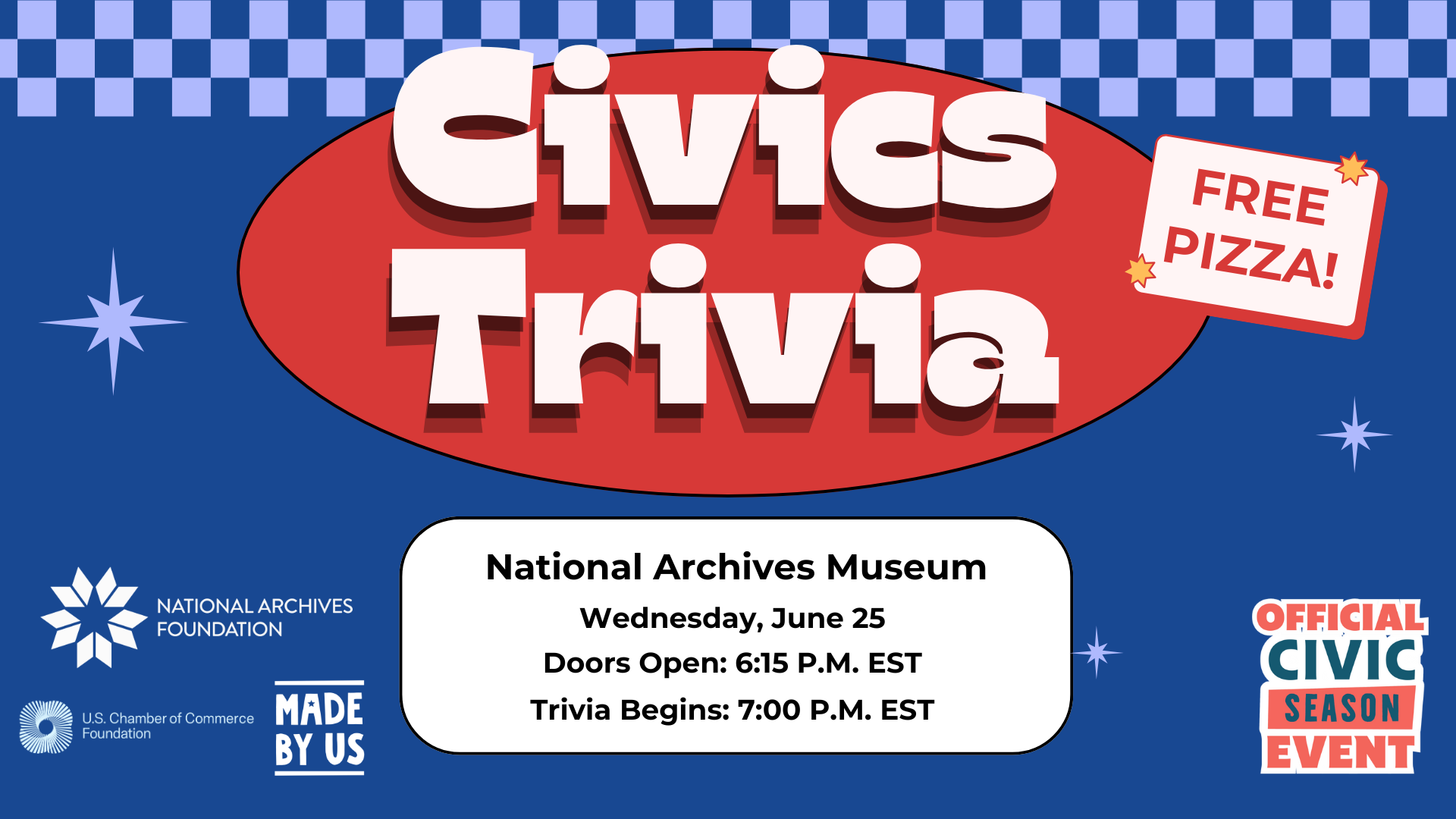 Slice of History Civics Trivia at National Archives