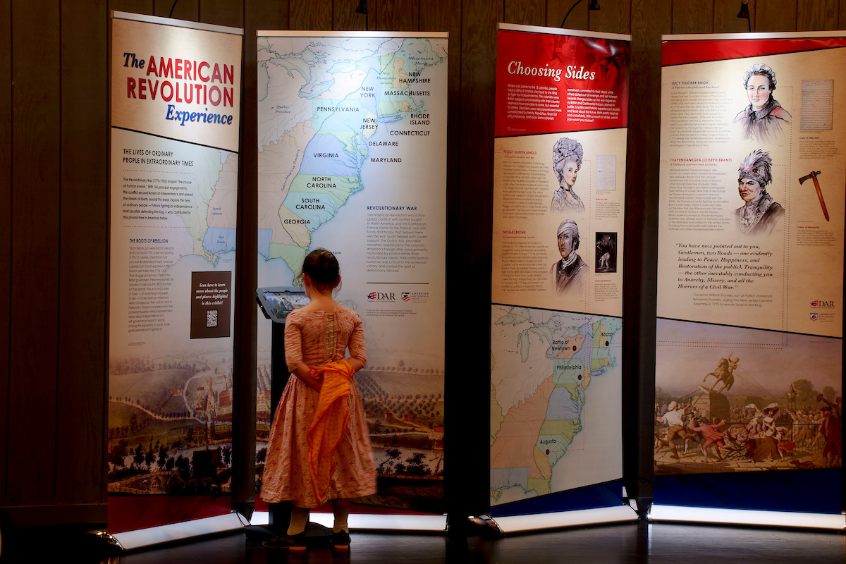 The American Revolution Experience Traveling Exhibition on Tour