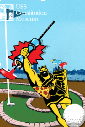 Slice of History: Set Sail with Pizza and Mini-Golf