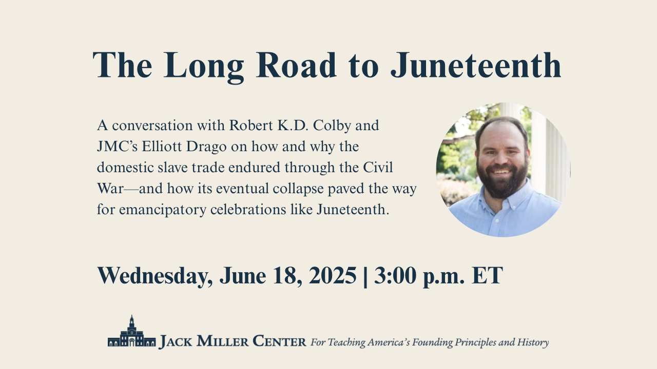 The Long Road to Juneteenth Webinar