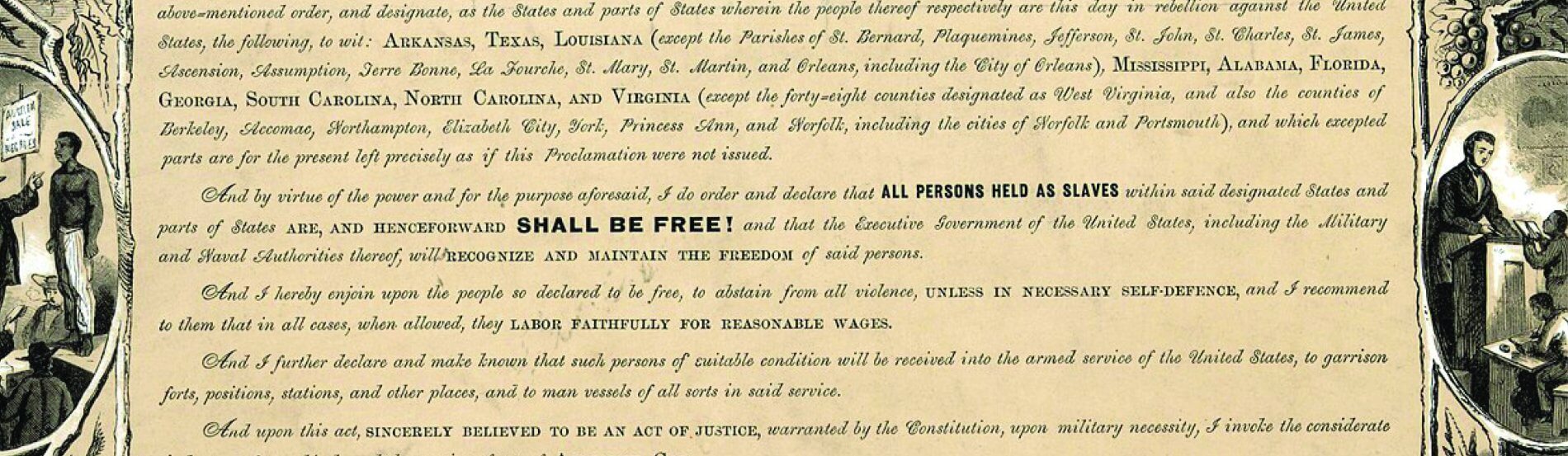 Emancipation Day and a Slice of History