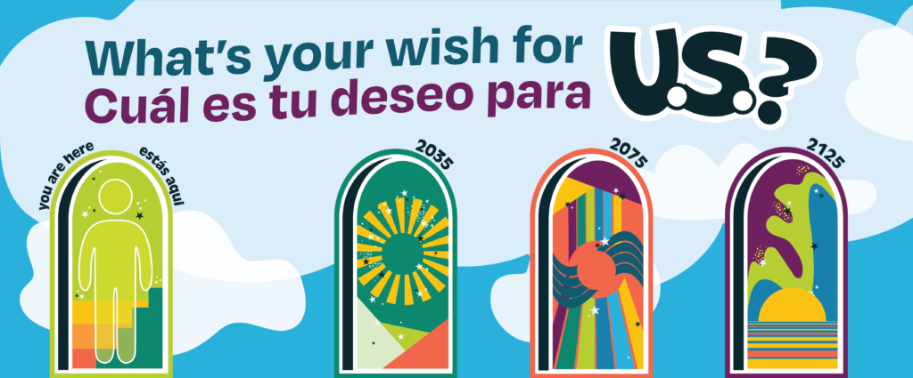 Civics Pavilion and “Wish Wall” in DC