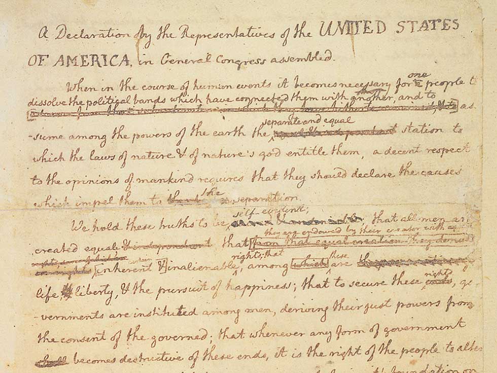 Gallery Talk: Writing the Declaration